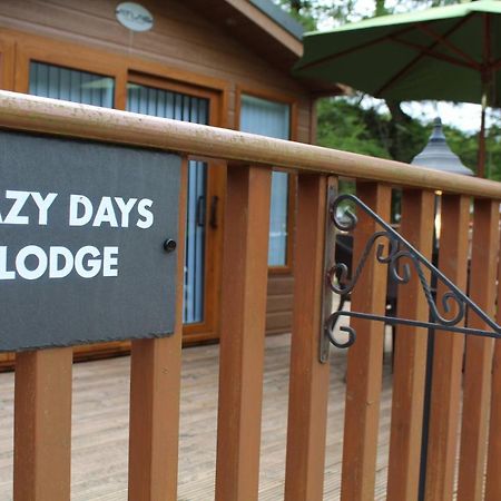 Lazy Days Lodge Glendevon Екстер'єр фото