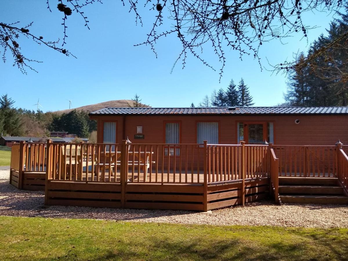 Lazy Days Lodge Glendevon Екстер'єр фото