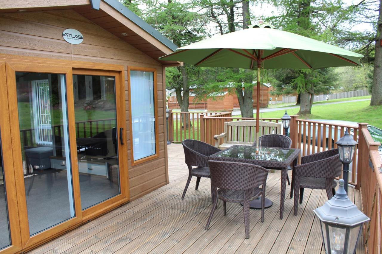 Lazy Days Lodge Glendevon Екстер'єр фото