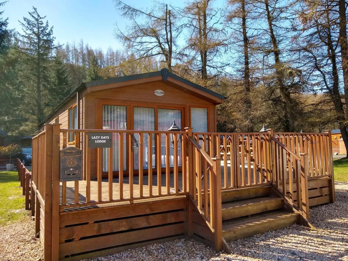 Lazy Days Lodge Glendevon Екстер'єр фото