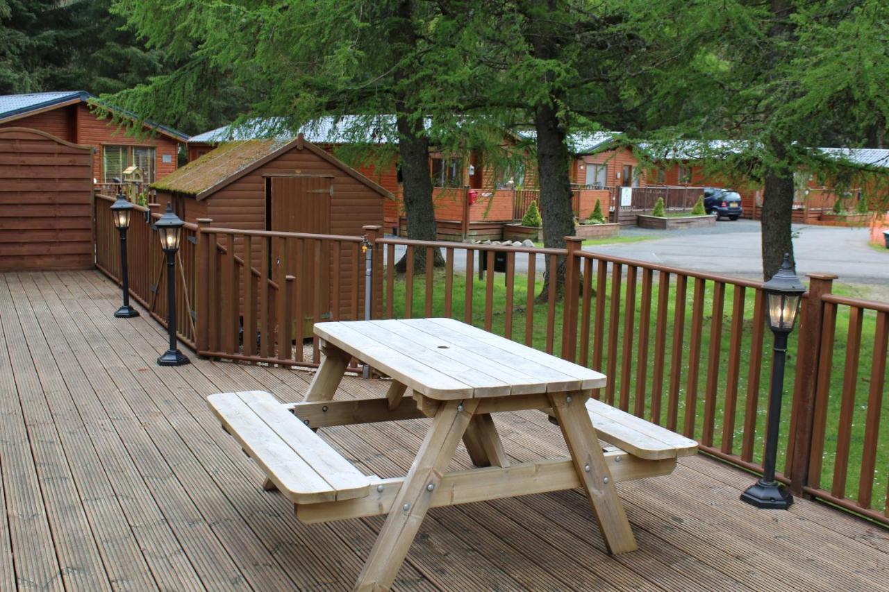 Lazy Days Lodge Glendevon Екстер'єр фото