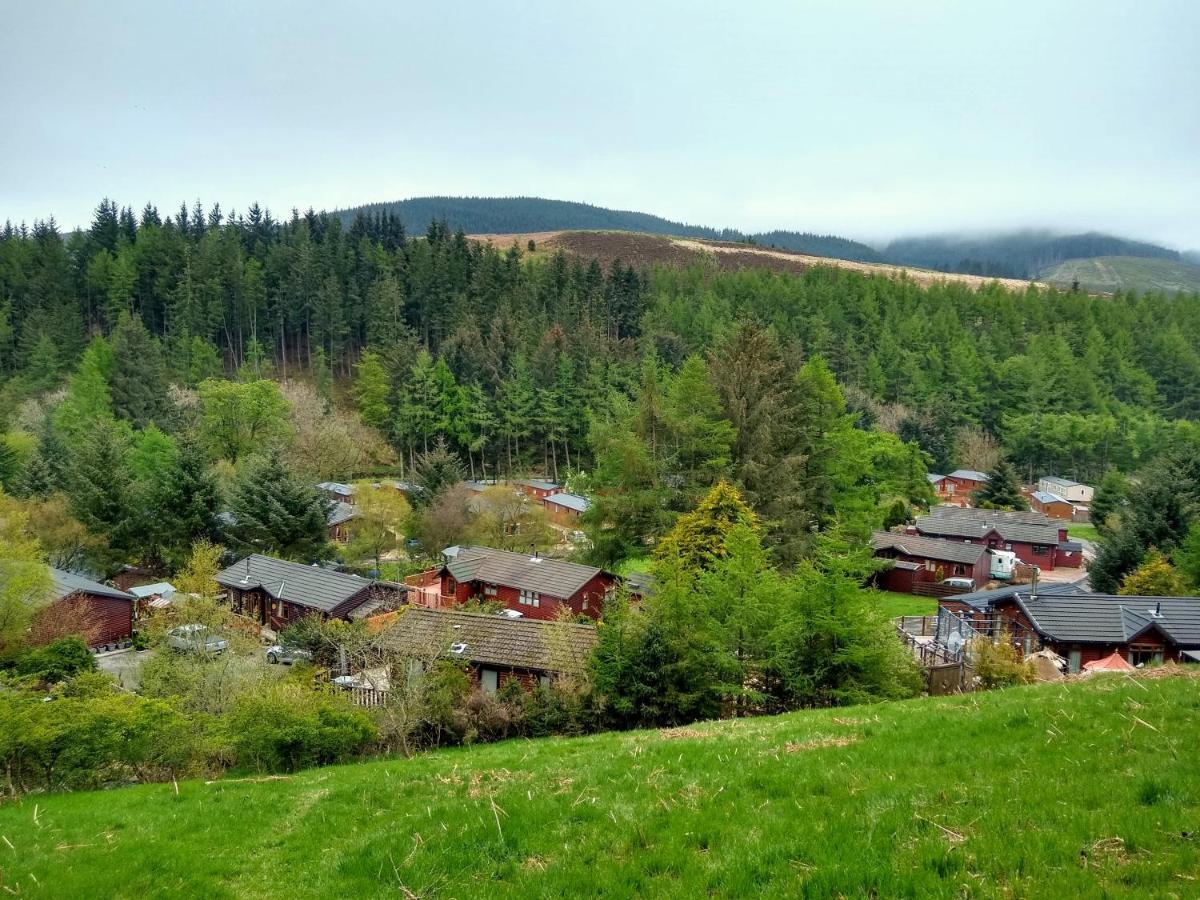 Lazy Days Lodge Glendevon Екстер'єр фото